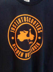 JUSTINTOSCOOTERS LOGO T-SHIRT